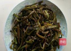 炒蕨菜的做法图解6