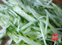 凉拌黄瓜肚丝的做法图解4