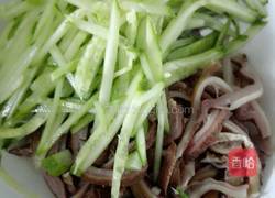凉拌黄瓜肚丝的做法图解5