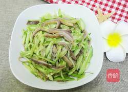 凉拌黄瓜肚丝的做法图解7