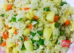 菠萝炒饭的做法图解8