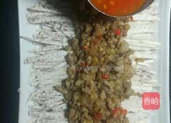 蒜香肉末香芋丝的做法图解8