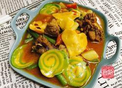 大盘鸡焖彩面的做法图解14