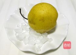 鲜榨冰糖雪梨汁的做法图解1