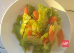 火爆绿甘蓝的做法图解5