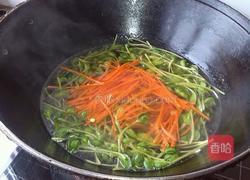 豆苗拌粉丝的做法图解4