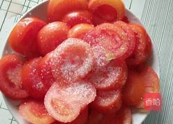 白糖西红柿的做法图解3