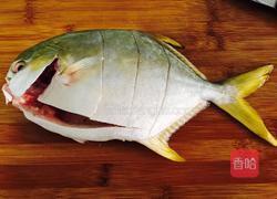 清蒸黄鲳鱼的做法图解2