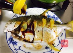 清蒸黄鲳鱼的做法图解6