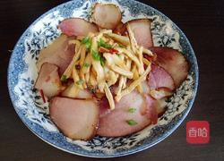 萝卜干炒腊肉的做法图解6