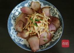 萝卜干炒腊肉的做法图解5