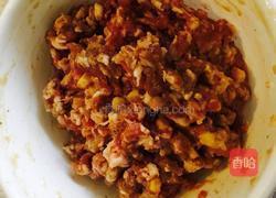 刀豆草菇炒肉末的做法图解1