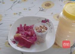豆浆机版–火龙果花生露的做法图解1