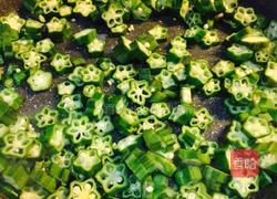 秋葵炒蛋的做法图解8