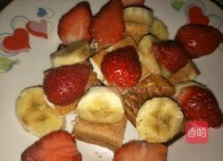 草莓香蕉土司的做法图解7