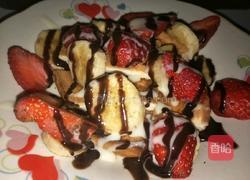 草莓香蕉土司的做法图解8