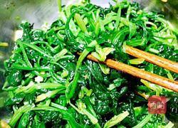 陈醋拌菠菜的做法图解8