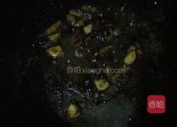 肉片炒油菜的做法图解3