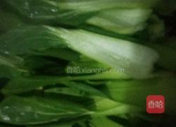 肉片炒油菜的做法图解5
