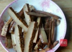 香干炒肉的做法图解5