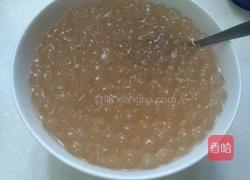 蜜豆牛奶西米露的做法图解3