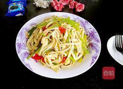 素炒豆腐皮的做法图解15