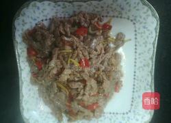 芋头丝炒牛肉的做法图解7