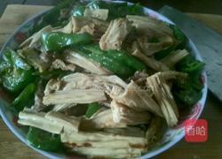 青椒腐竹的做法图解9