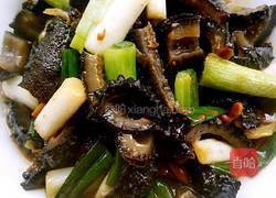 酱香葱爆海参的做法图解4