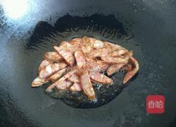 腊肠炒荷兰豆的做法图解4