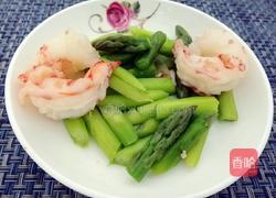 芦笋虾仁的做法图解8