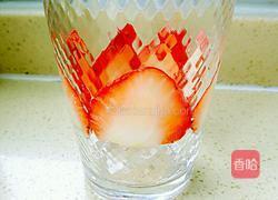 草莓奶昔#甜品的做法图解4