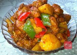 香辣鸡块炖土豆的做法图解12