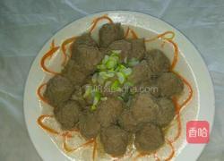 氽牛肉丸的做法图解8