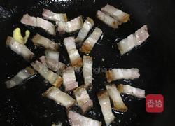 韭菜蚬肉烧肉鸭肾炒翘头的做法图解7