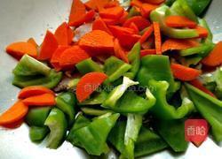 青椒炒肉的做法图解5