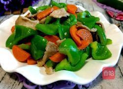 青椒炒肉的做法图解10