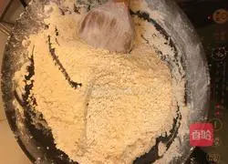 Illustration of how to fry flour 2