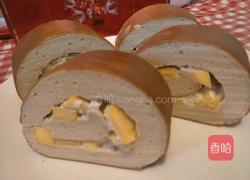 芒果蛋糕卷的做法图解17