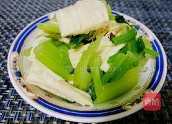 腐竹拌芹菜的做法图解9