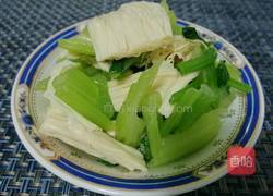 腐竹拌芹菜的做法图解8