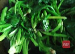 蚝油菠菜凉拌的做法图解3