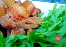 五花肉烧笋干的做法图解15