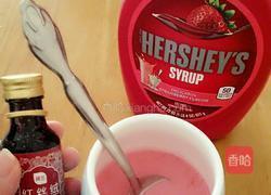 桃花面包的做法图解1