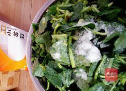 菠菜糕的做法图解2