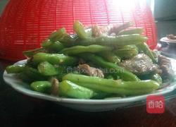 四季豆伴肉的做法图解8