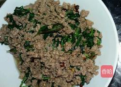 薄荷炒牛肉末的做法图解5