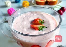 草莓奶昔的做法图解9