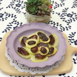 广式腊肠烤土豆片的做法[图]