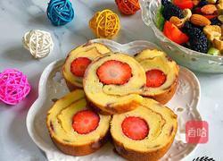 草莓蛋糕卷（电饭锅版）的做法图解11